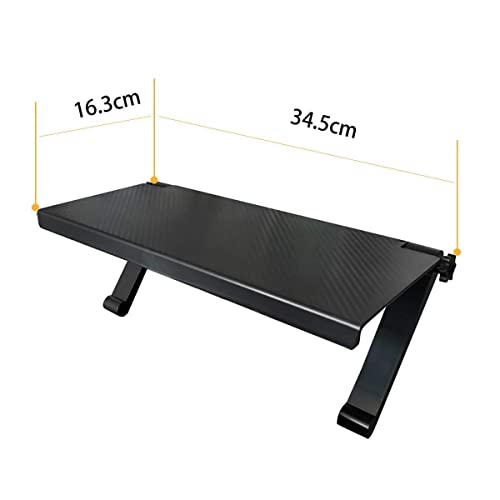 YINOVEEN 13-Inch Adjustable TV Top Shelf & Monitor Organizer Mount