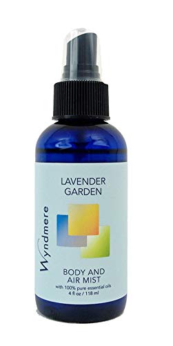 Wyndmere Lavender Garden Body & Air Mist - Soft Citrus Aroma, 4 fl oz