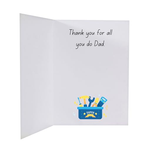 Funny Father's Day Card for Dad - 5x7 High-Quality Greeting