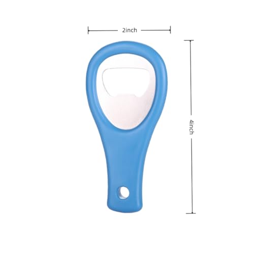 Ergonomic Bottle Opener Set, 3-Pack Plastic Handle Bar Tools