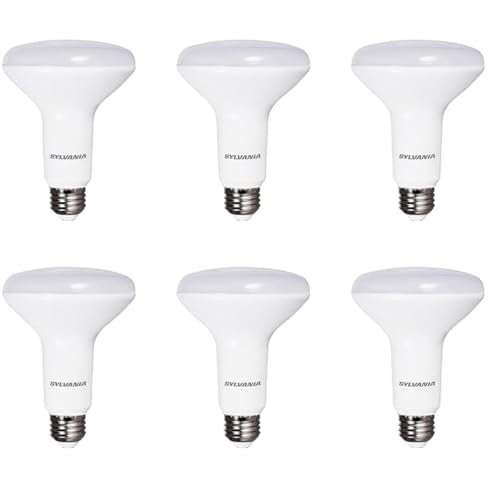 Sylvania 8W LED BR30 Light Bulb - 2700K Soft White, 6 Pack
