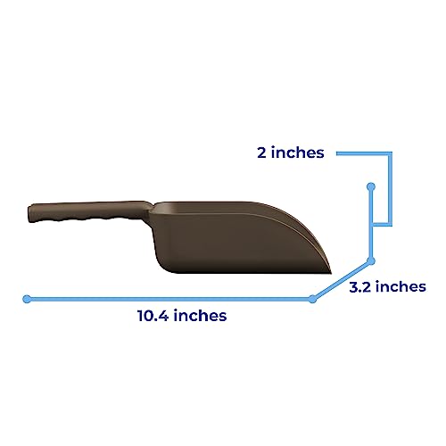 Remco Color-Coded Plastic Hand Scoop - 16 oz, BPA-Free Kitchen Utensil