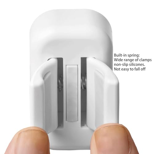 Wall-Mounted Toothbrush Holder - Adjustable Self-Adhesive Organizer