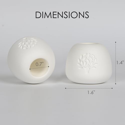 Gaia Guy Diatomaceous Earth Toothbrush Holder - Quick-Dry Stone Organizer
