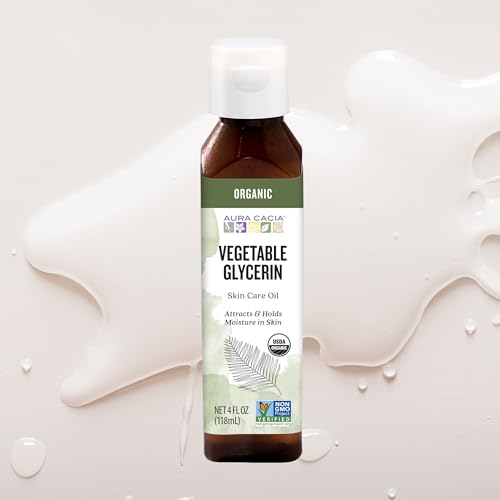 Aura Cacia Organic Vegetable Glycerin Skin Care Oil - 4 Fl Oz