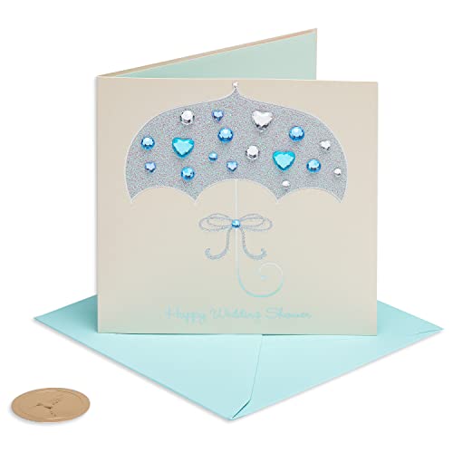 Papyrus Wedding Shower Card - Dreams Come True Glitter Embellishment