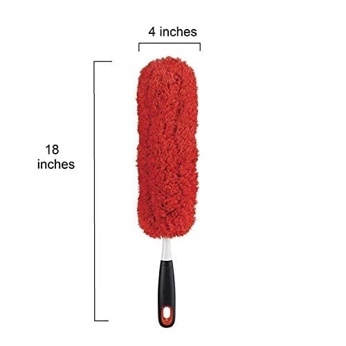 OXO Good Grips Microfiber Hand Duster with Microfiber Duster Refill