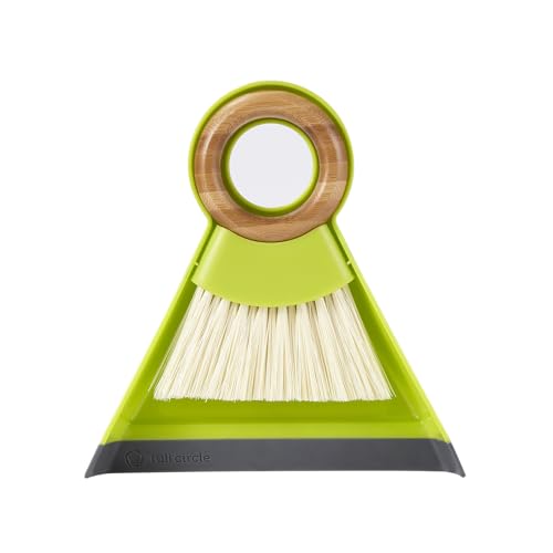 Full Circle Tiny Team Mini Brush & Dustpan Set - Green