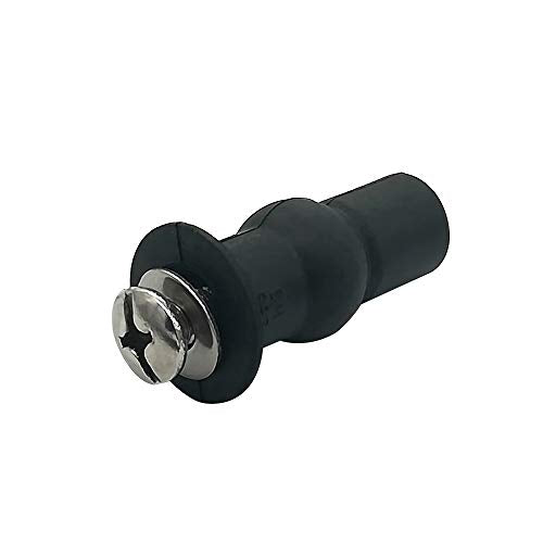 Toilet Seat Hinge Bolt Screws 4 Pack with Metal Washers