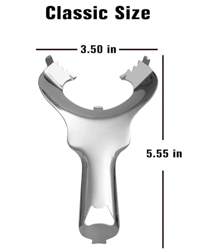 Stainless Steel Mason Jar Opener - Easy Twist Tool for Canning