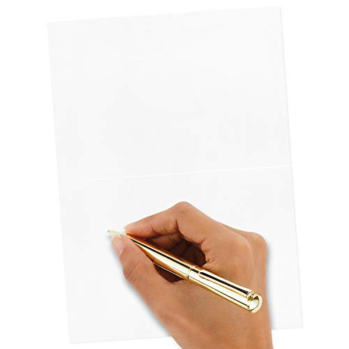 Hallmark Thank You Cards Set - Gold & Navy, 120 Notes (5.2" x 3.75", Pack of 9)