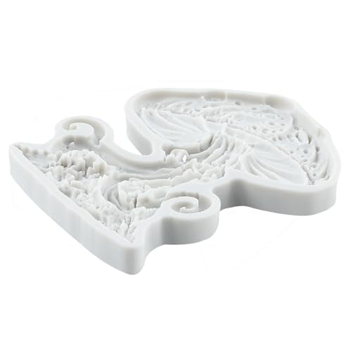 Lingzhi Mushroom Silicone Fondant Mold for Cake Decorating and Candy