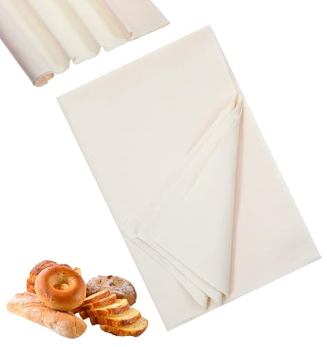 Large Cotton Baking Towels for Sourdough & Baguettes - 35.4x26 Inch