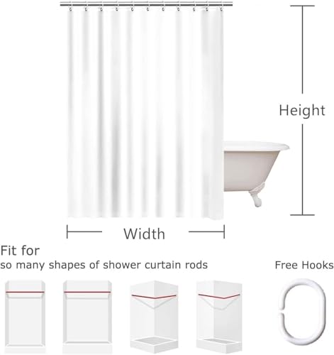 Colorful Beach Shower Curtain 70" x 70" - Tropical Palm & Ocean Scene