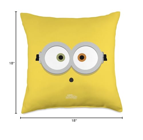 Minions Bob Big Face Halloween Costume Throw Pillow