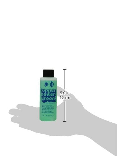 Copper Power Green Aquarium Treatment for Freshwater Fish, 4-Ounce