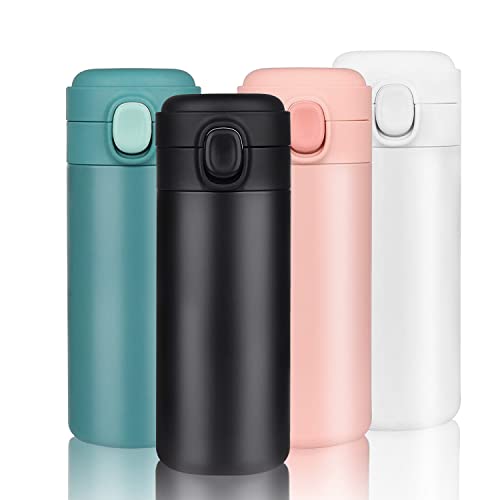 YINJAM Insulated Stainless Steel Travel Mug - 15.2 Oz Leakproof Coffee Bottle