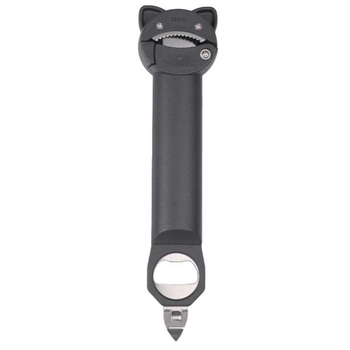 Adjustable Jar and Bottle Opener for Seniors - Cute Cat Design