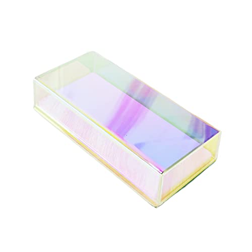 LIXIMMAZN Eyelash Grafting Pallet with Dust-proof Cover - Acrylic Lash Tile Holder