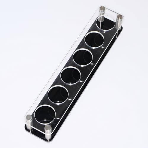 Oumisaya Clear Acrylic Gel Nail Polish Bottle Organizer Anti-Spill Stand