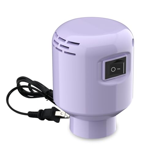 SZO Electric Vacuum Pump for Storage Bags, Purple - Compact & Portable
