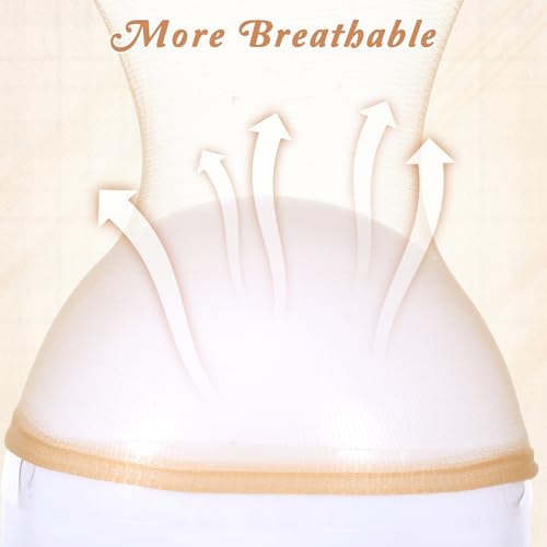 HD Wig Caps 30 Pack Ultra Thin Sheer Nylon Breathable Non Slip Stocking Caps for Lace Front Wigs