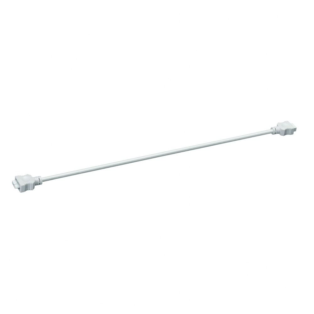 Kichler 10573WH Under Cabinet Accessories Interconnect Cable 21in, White Material (Not Painted)