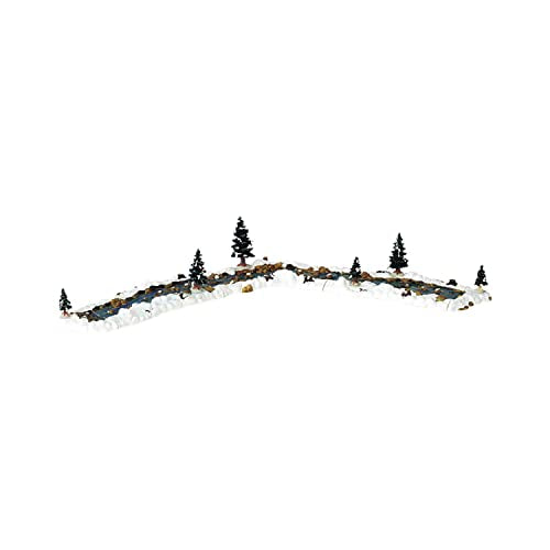 Christmas Village Mill Stream Accessory for Scenic Landscaping