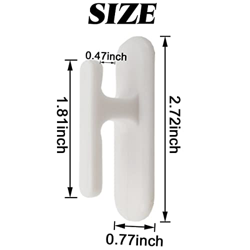 NSBELL 12PCS Blind Cord Holders - Child Safety Window Hooks
