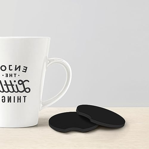 Personalized Car Coasters - Custom Photo & Text Non-Slip Set