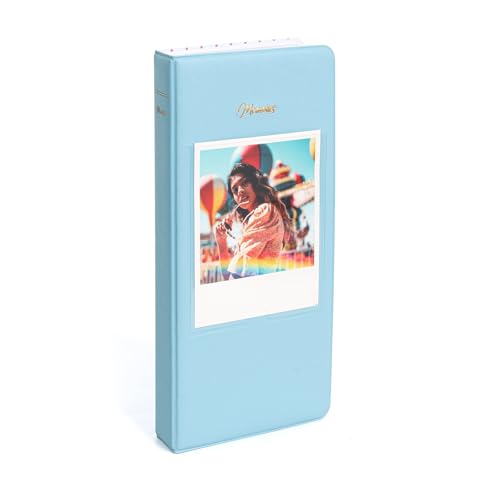 VOVMOEYA 64 Pocket Photo Album for Fujifilm Instax & Polaroid