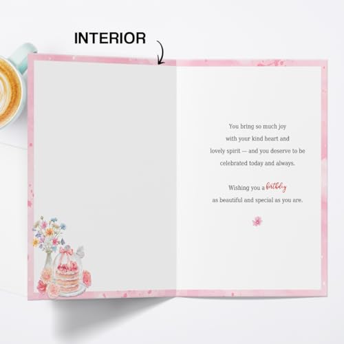Premium Daughter-in-Law Birthday Card | 8x5.3 Inch with Love Message