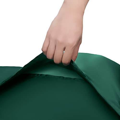 Homiest King Satin Pillowcases - 20x40 Smooth Cooling Covers, Set of 2