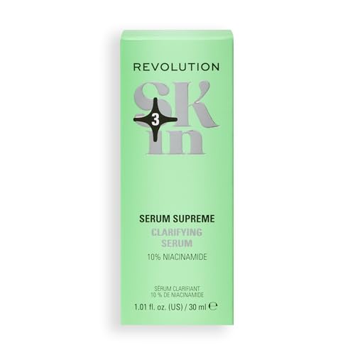 Revolution Skincare 10% Niacinamide Face Serum - Pore Minimizer & Skin Tone Corrector