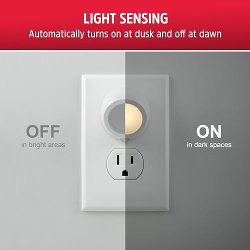 Energizer 2 Pack Rotating Night Light with Dusk to Dawn Sensor