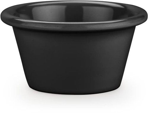 Carlisle FoodService Products S85203 Melamine Smooth Ramekin, 2 Oz, Black, 72 Pack