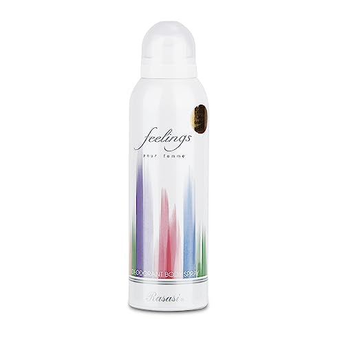 Rasasi Feelings Women Deodorant Spray - Bergamot, Jasmine & Sandalwood