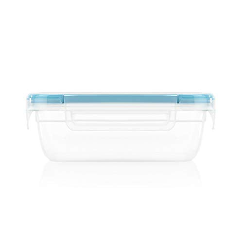 Snapware Plastic Total Solutions (5-Pack, 3 Cup) Food Storage Containers Set, Airtight & Leakproof Plastic Locking BPA-Free Lids Tupperware, Freezer Dishwasher Microwave Safe