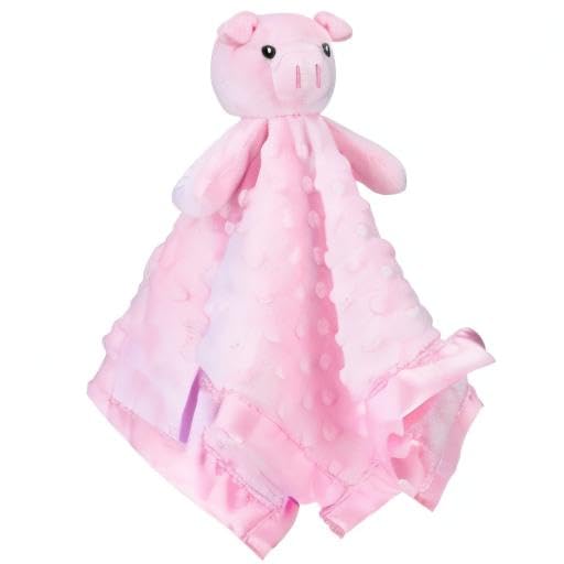 Pro Goleem Pig Lovey - Soft Security Blanket & Snuggle Toy for Newborns | 16 Inch Baby Gift