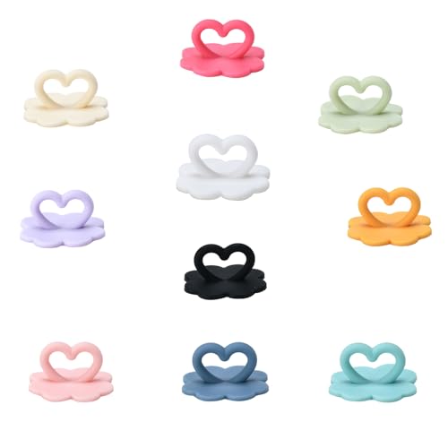 10PCS Multicolor Silicone Adhesive Hooks for Stanley Cup Organizer