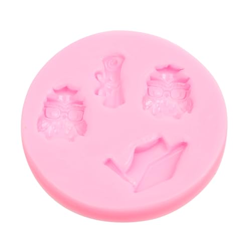 Graduation Owl Silicone Molds 2-Pack for Chocolate Candy and Fondant