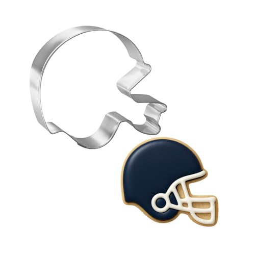 Football Cookie Cutter Set 4 Pc - Foose - Silver Variation