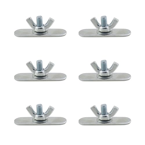 6-Piece Adjustable Portable Air Conditioner Window Kit Screws & Nuts