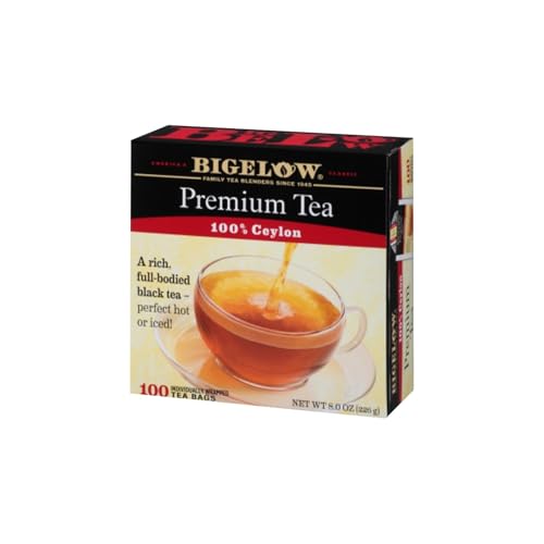 Bigelow Premium Blend Black Tea - 100 Individually Wrapped Bags