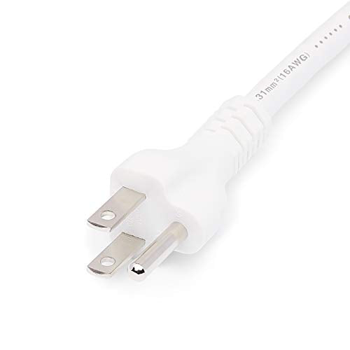 Amazon Basics 3-Foot Extension Cord, 2-Pack - 13 Amps, Indoor Use