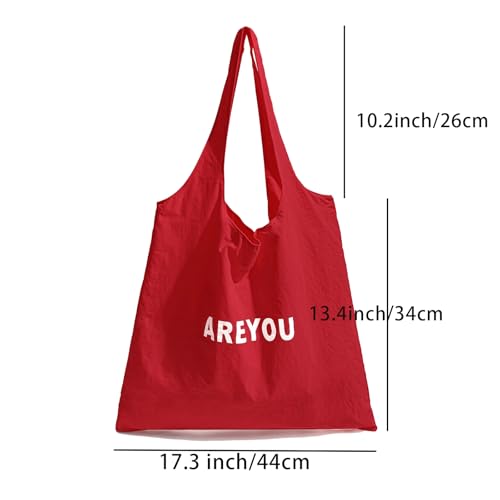 Reusable Canvas Tote Bag for Women - Stylish Shoulder Bag for Travel & Work
