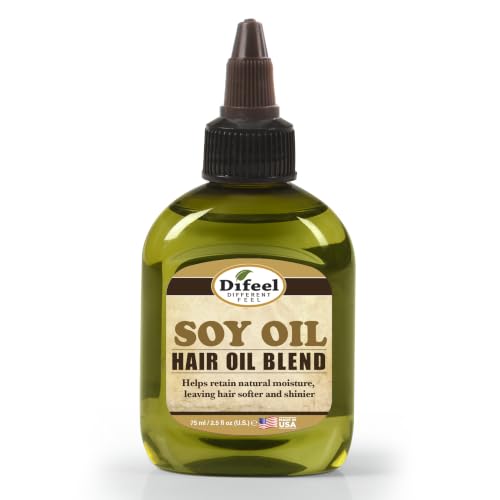 Difeel Soy Hair Oil Blend Moisturizing Scalp & Hair Treatment 2.5 oz