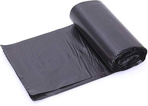 120 Count Small Black Trash Bags for Wastebaskets - 1.2-1.5 Gallon