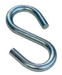 Rocky Mountain Goods Steel S Hooks - 1.5 Inch Pack of 20, Rust Proof, Holds 100 lbs for Indoor/Outdoor Use