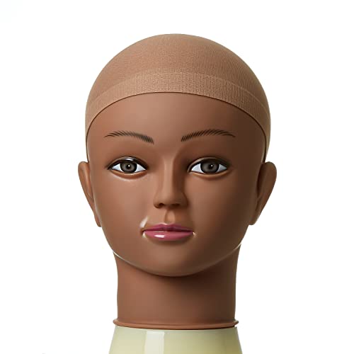 Red by Kiss Wig Cap Natural Brown Stocking One Size Breathable